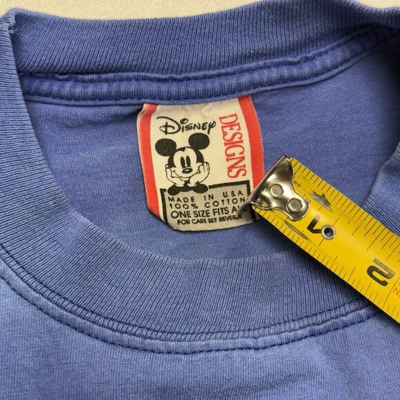 Vintage Disney Fantasia T Shirt Mens One Size Fits All Walt Disney World 90s - Picture 13 of 15